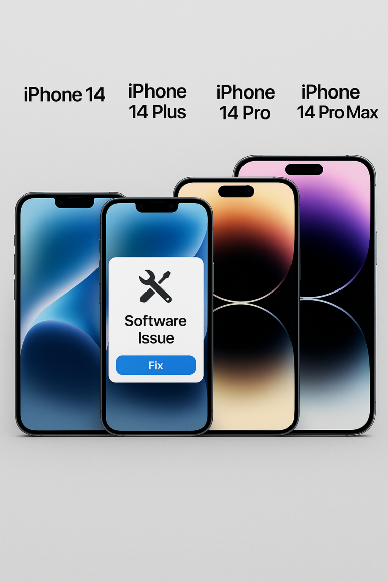 iPhone 14 software problem solved @ Ulubari, Guwahati