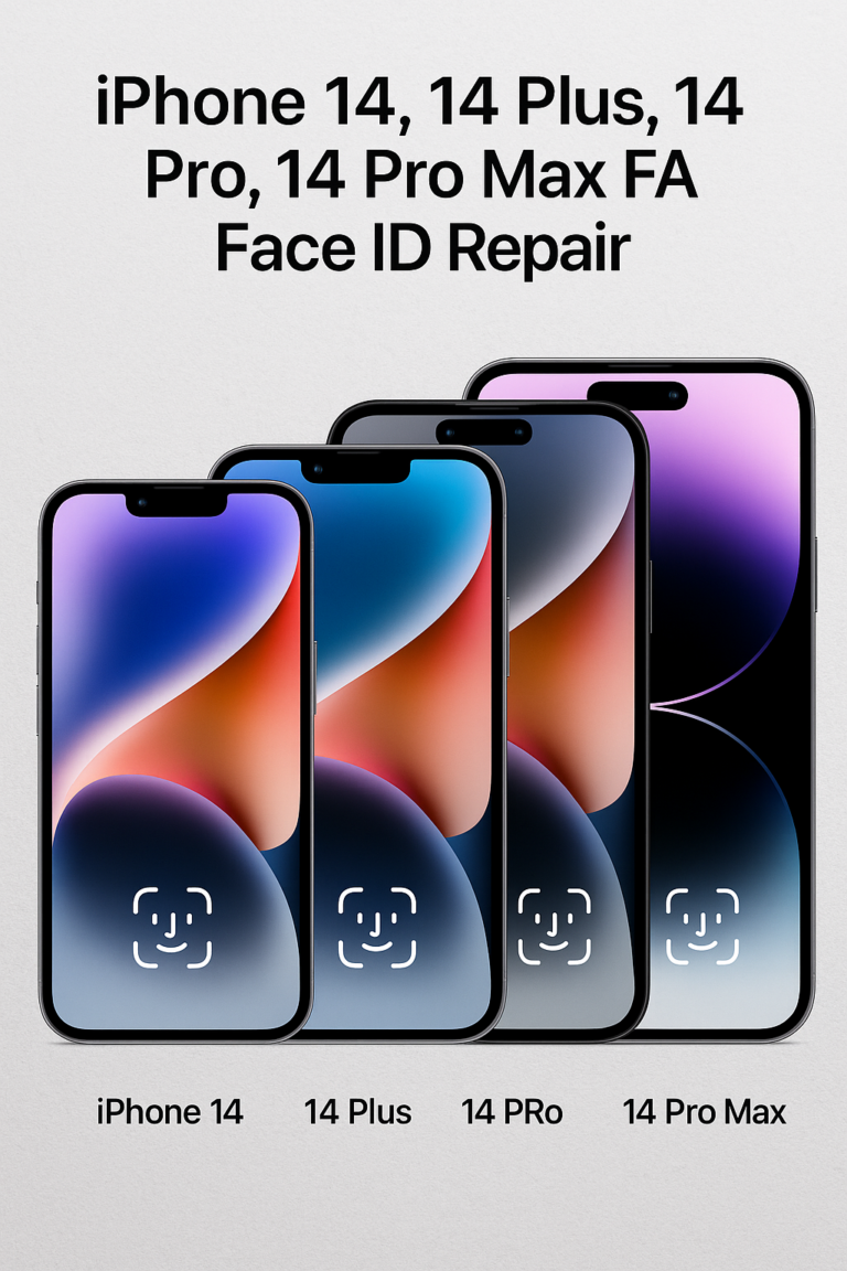 iPhone 14 Plus Face ID Not Working? Repair in Ulubari, Guwahati